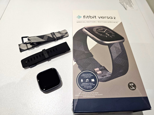 Fitbit versa 40mm silver - fitbit,