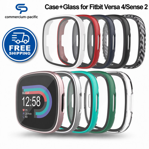 Case glass fitbit versa - case+glass, 4