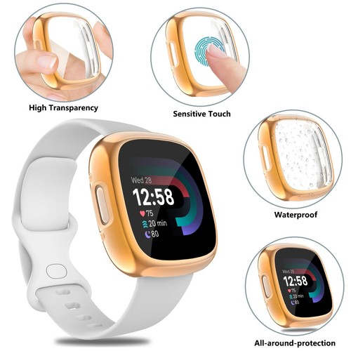 Tempered glass case for fitbit - glass,